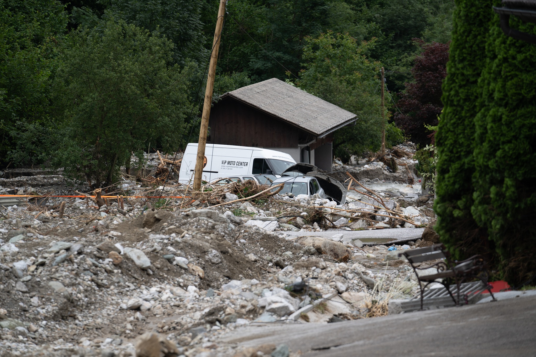 Aftermath in Kamnik